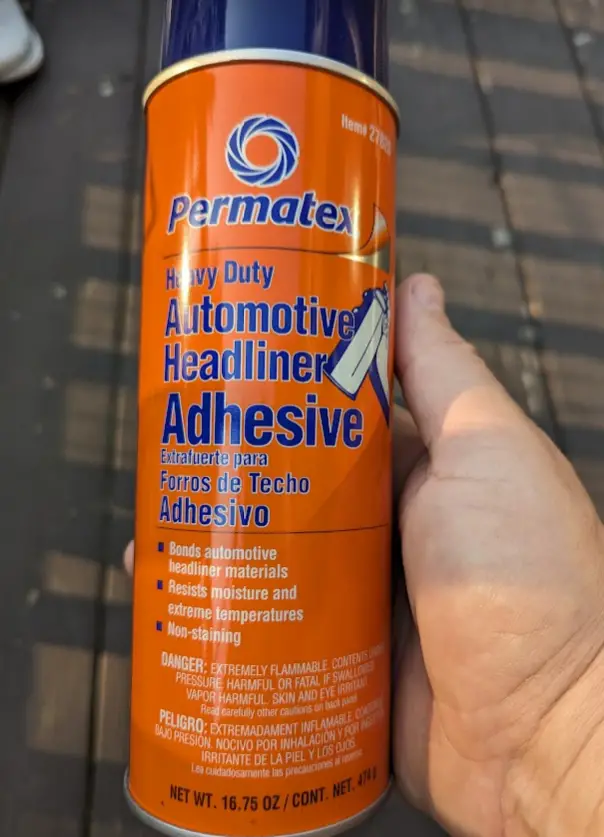 Recommended headliner adhesive?  GBodyForum - 1978-1988 GM A/G