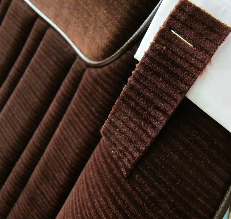 85 Cutlass Claret Interior Fabric Swatch Compare.JPG