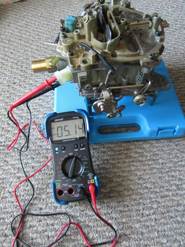 85 Olds 442 Carburetor TPS Reference Voltage.JPG