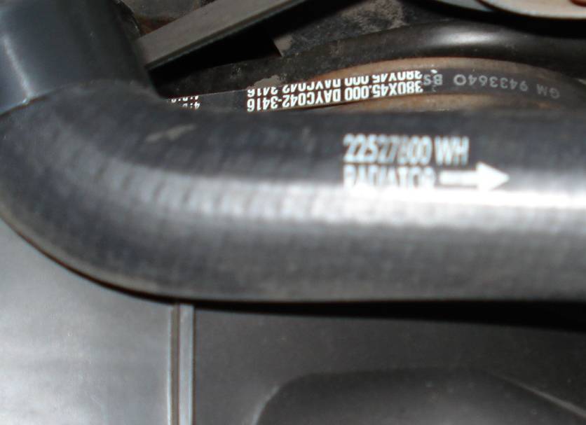 87 442 upper radiator hose stamp.JPG