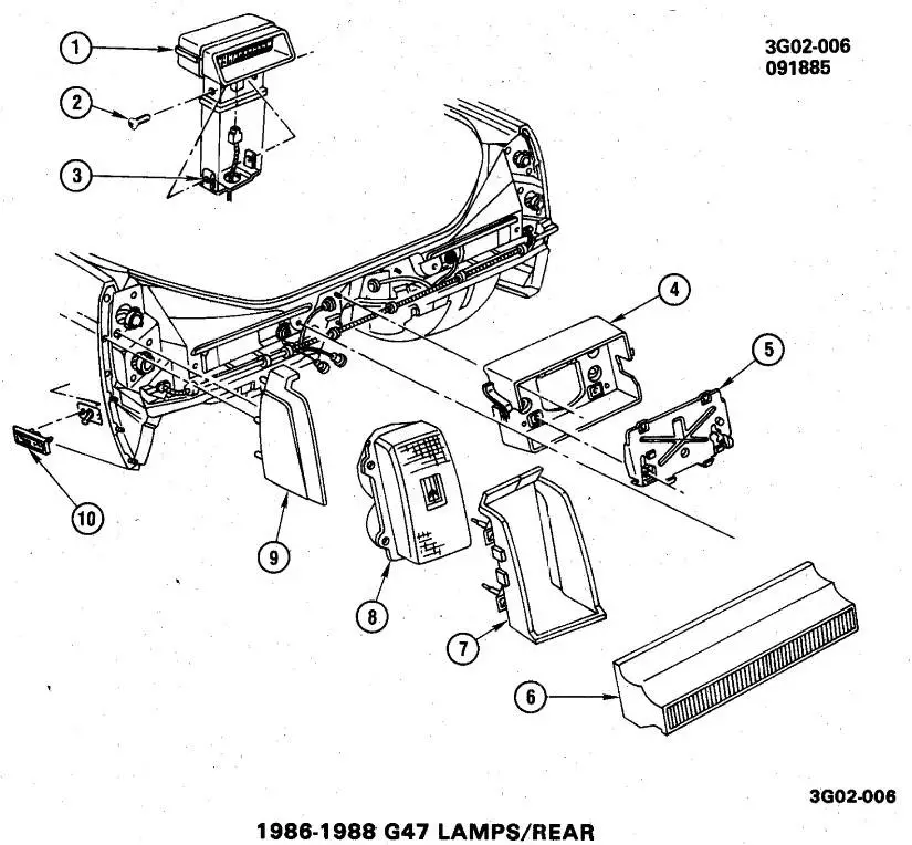 Olds G47 Tail Lamps 3rd brake light diagram.jpg