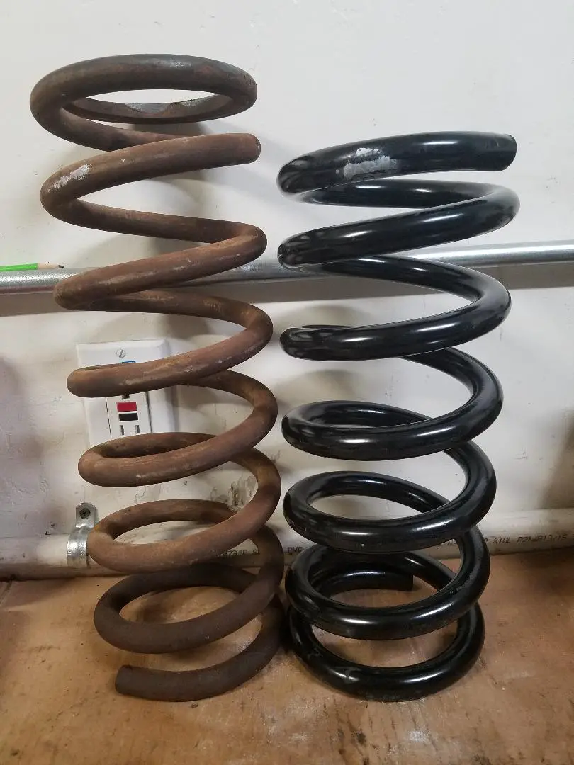 what is the best way to STIFFEN a spring without making it taller
