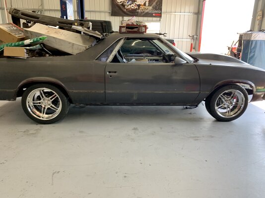 Notched G body El Camino wheels and tires, first look | GBodyForum ...