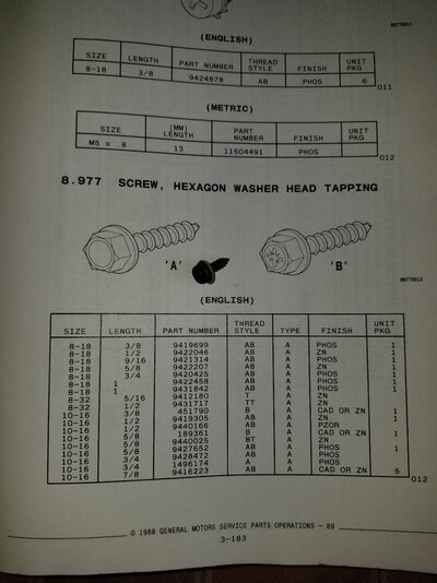 1984 Cutlass Panel, compt frt fastener 20220326_141004.jpg