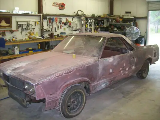 El Camino stripped.JPG