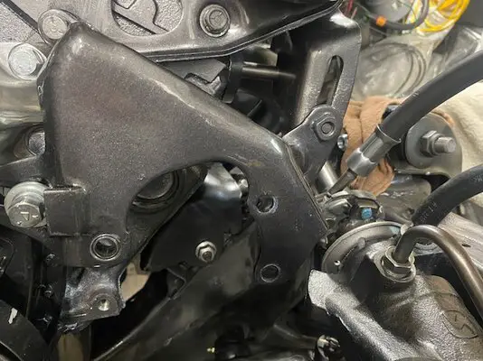 PSP Bracket on car.JPG