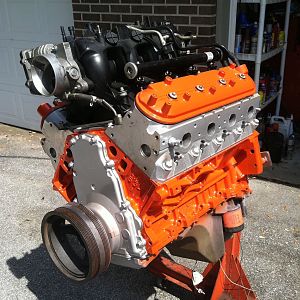 5.3 Painted chevy orange