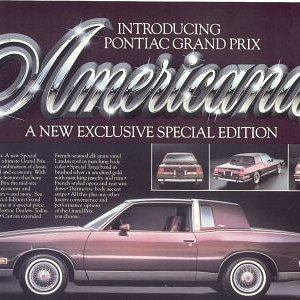 Grand Prix "Americana" Special Edition
