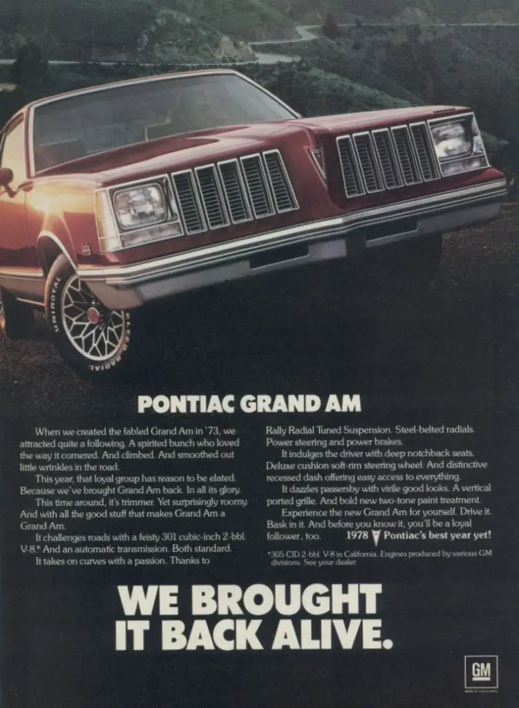 1978 Pontiac Grand Am