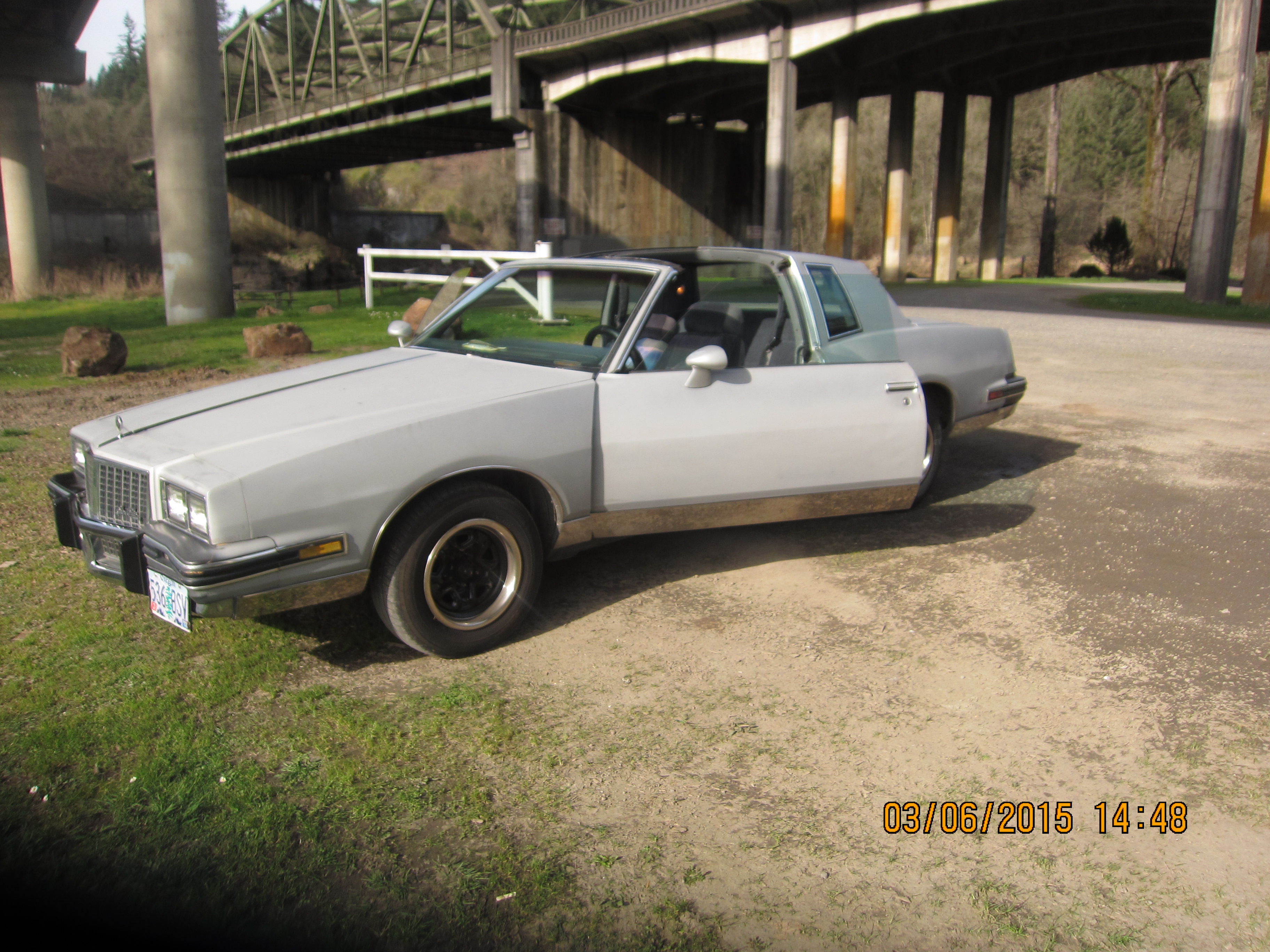 85 pontiac grand prrix color change project before pics