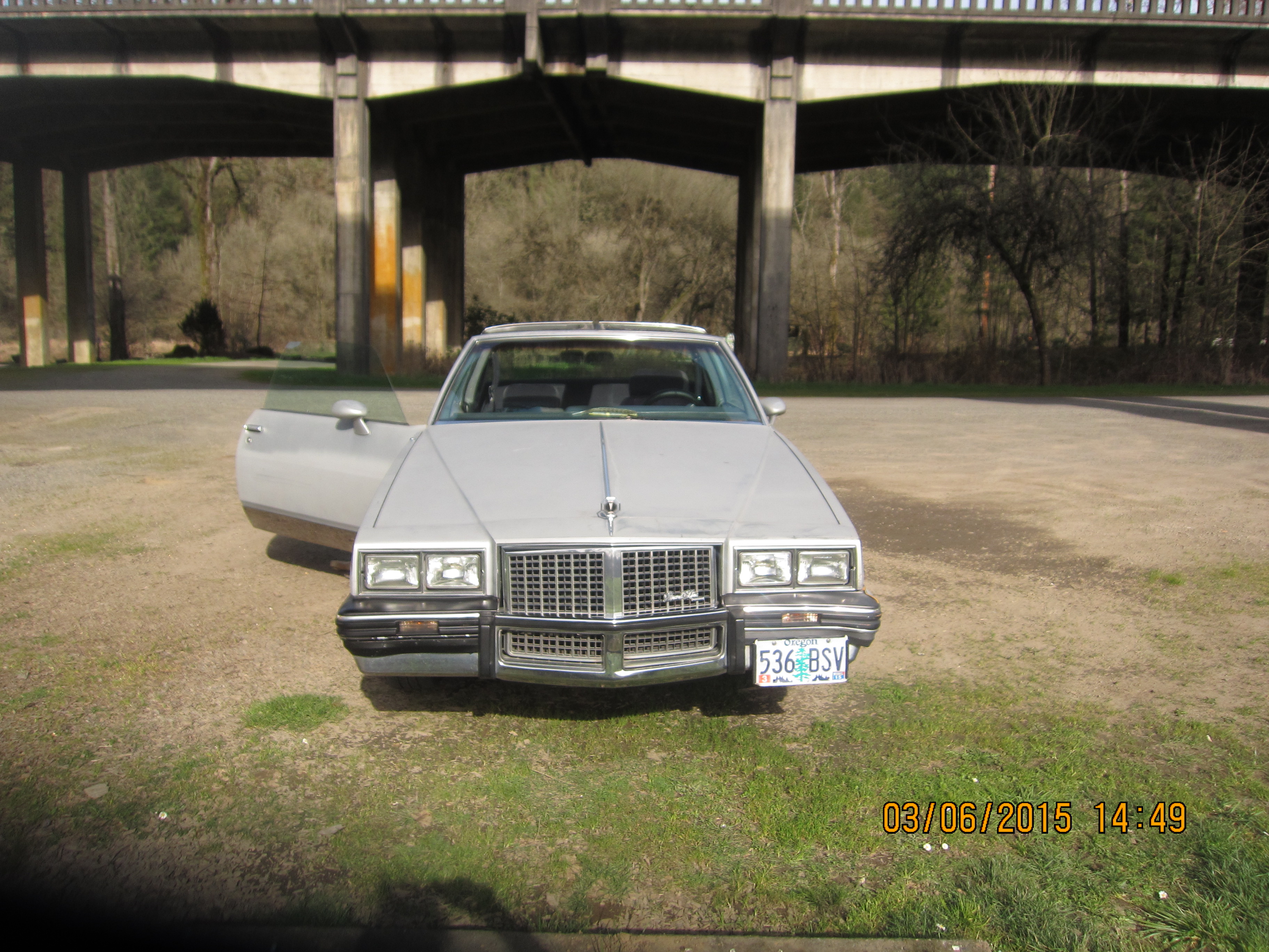 85 pontiac grand prrix color change project before pics