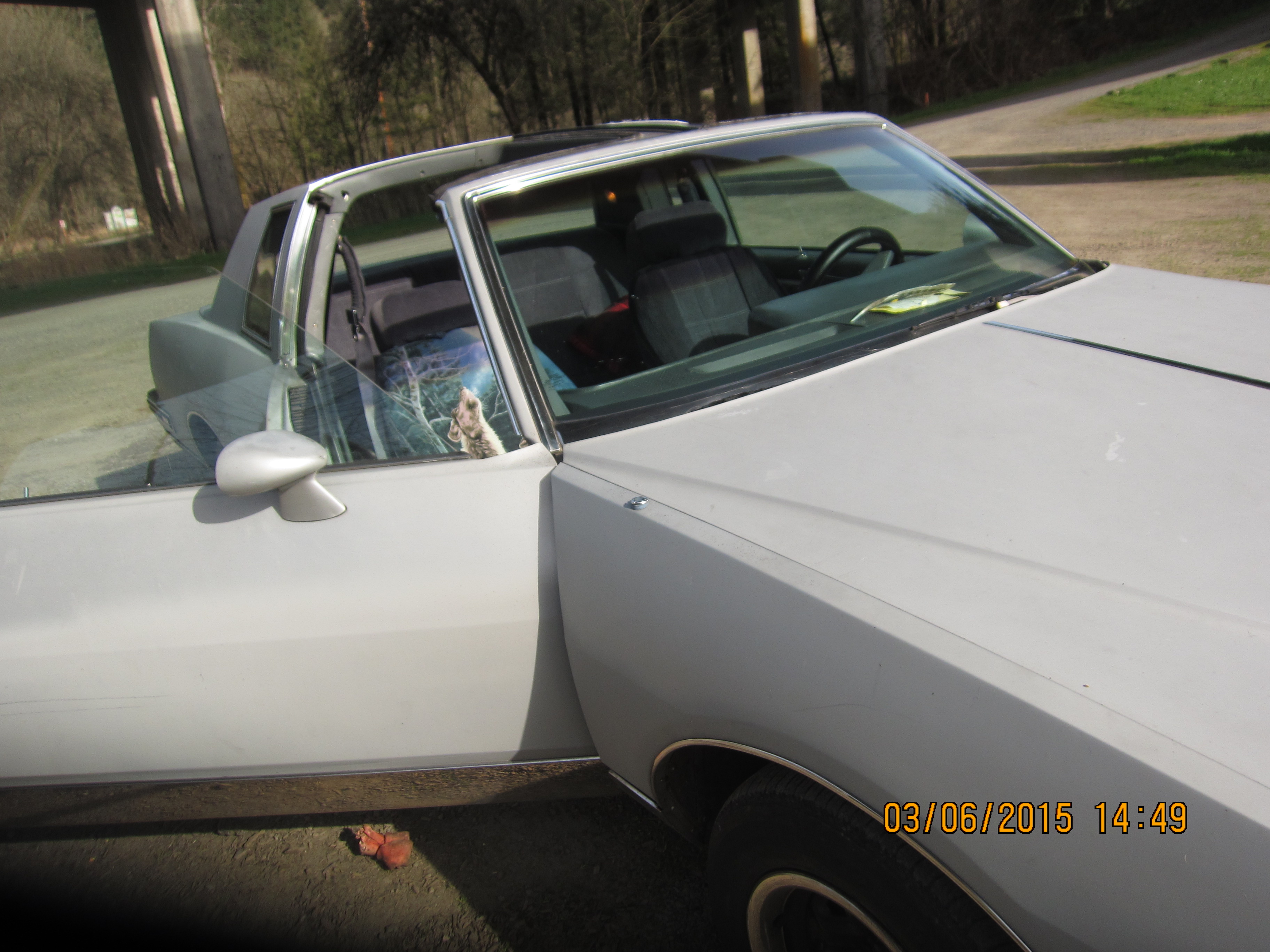 85 pontiac grand prrix color change project before pics