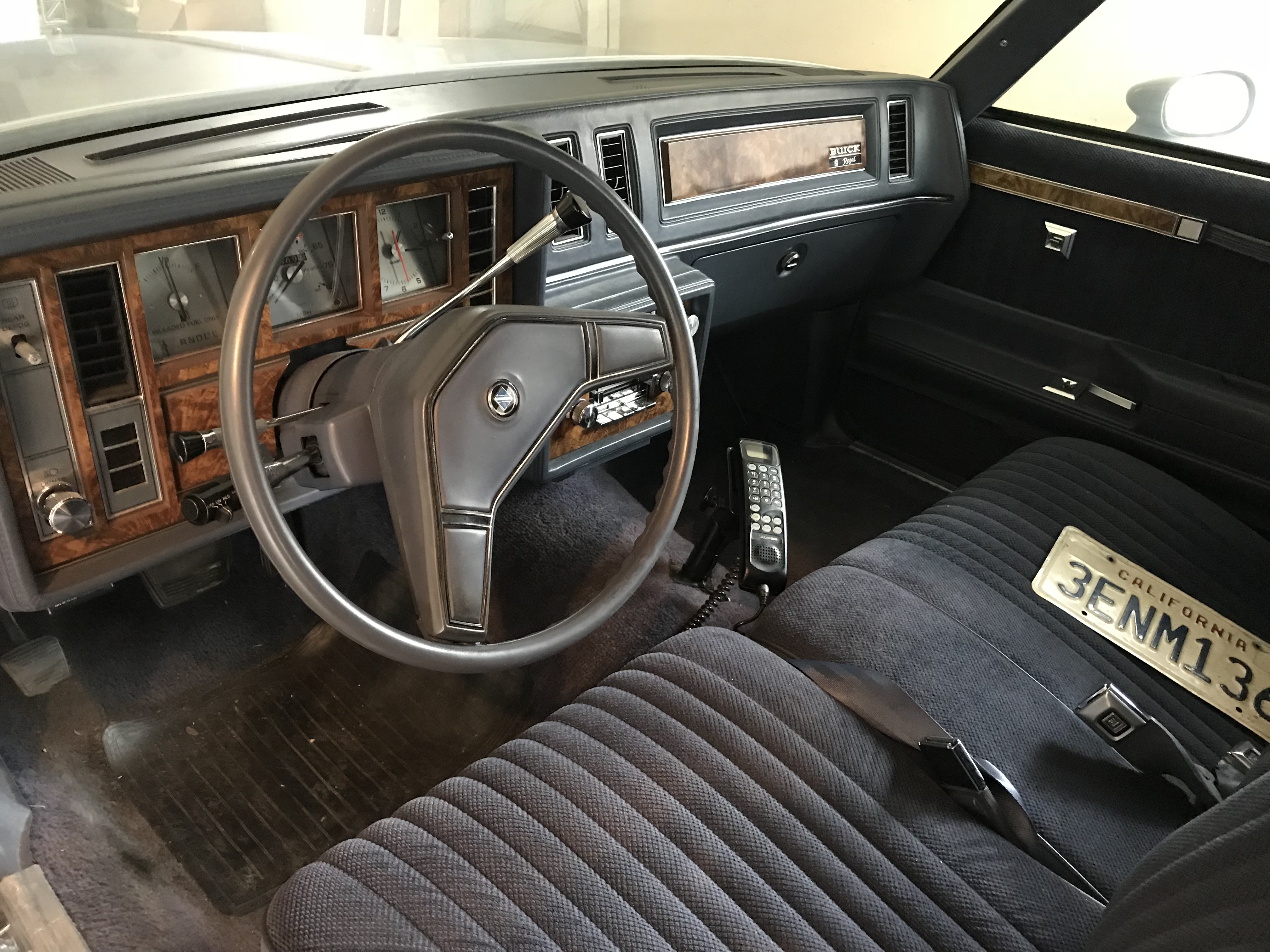 1984 buick regal interior