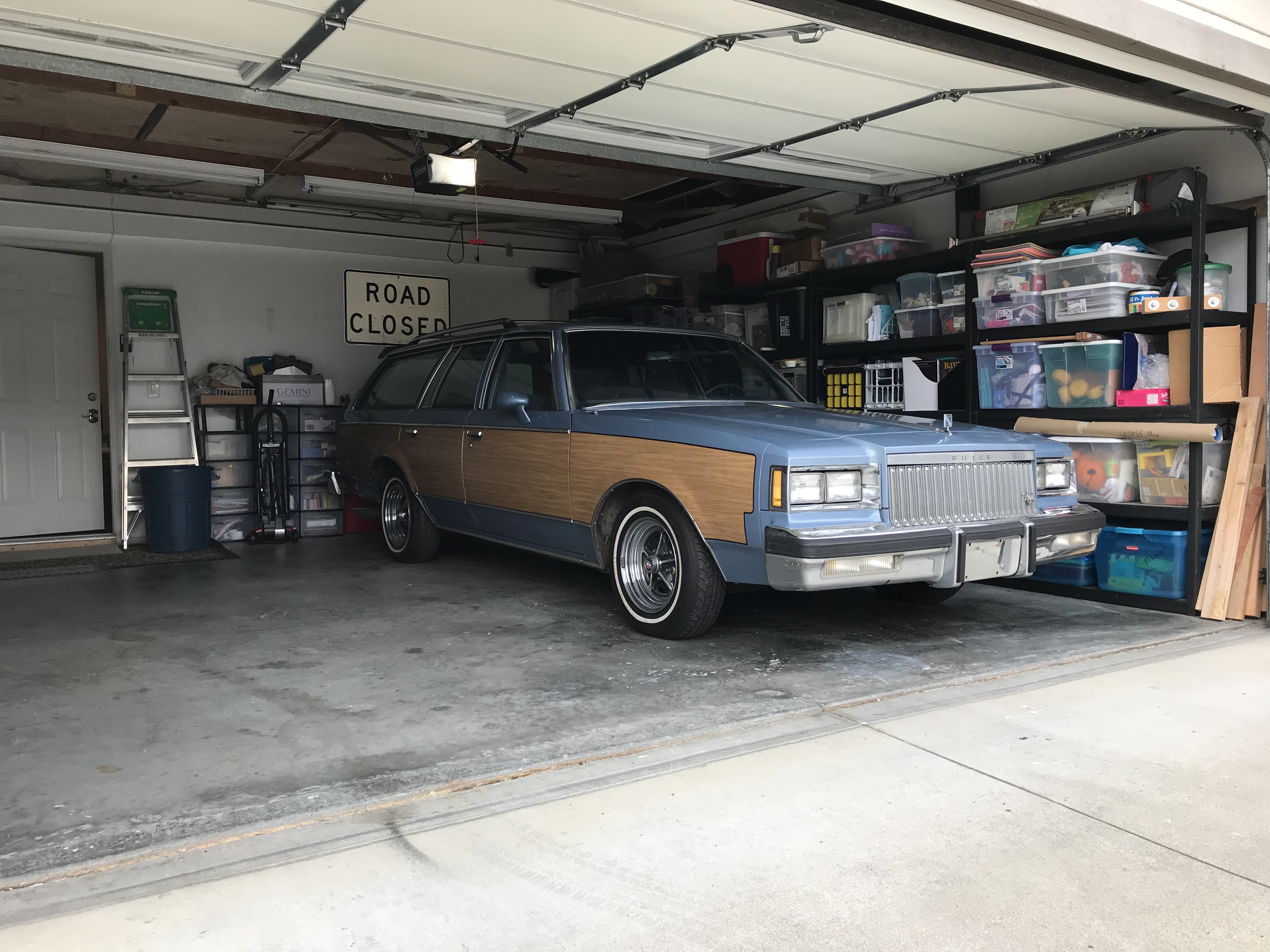 CaliWagon83’s 1983 Buick Regal Wagon in garage Orange County