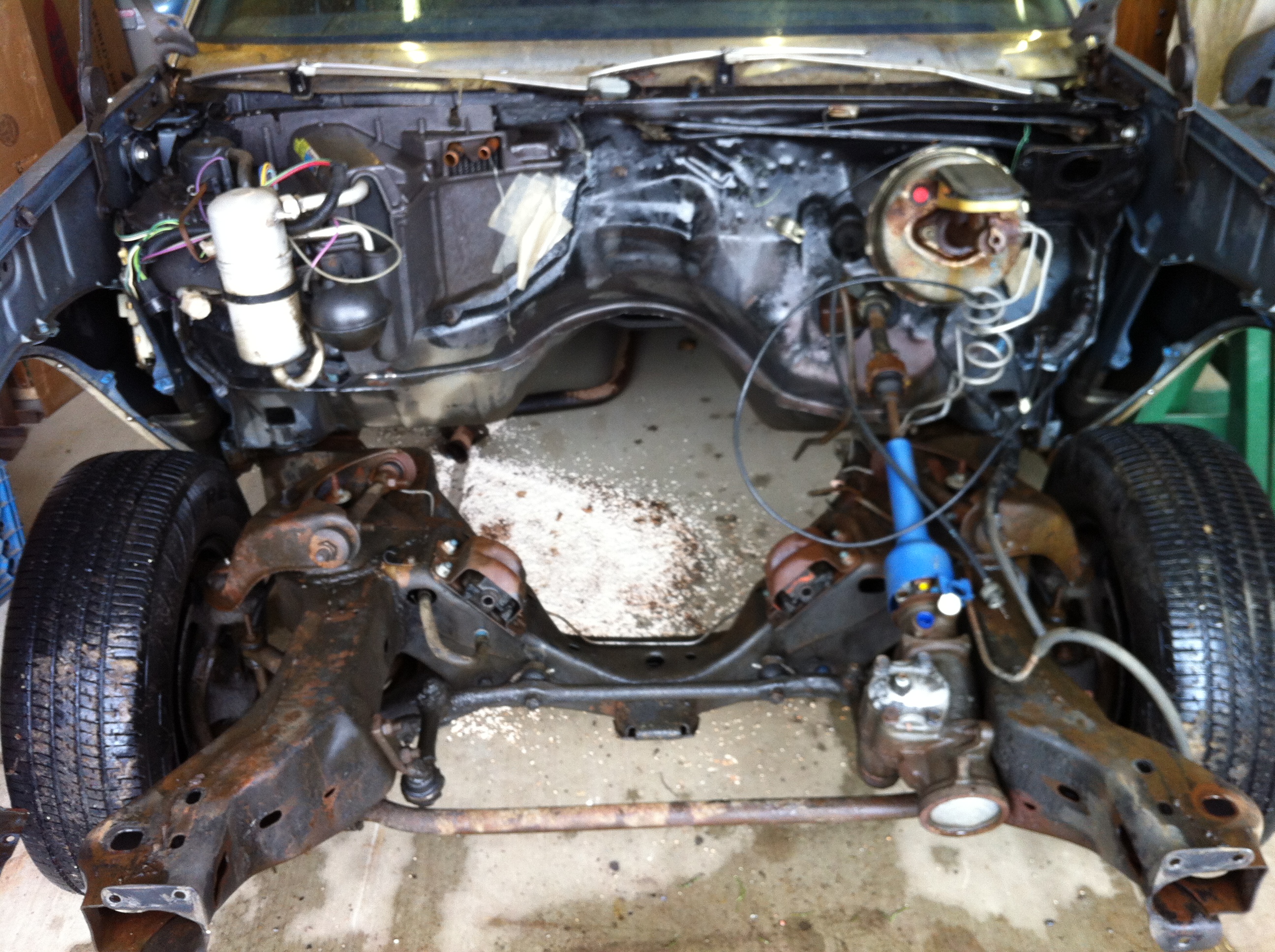 Engine Compartment No Motor First Cleaning