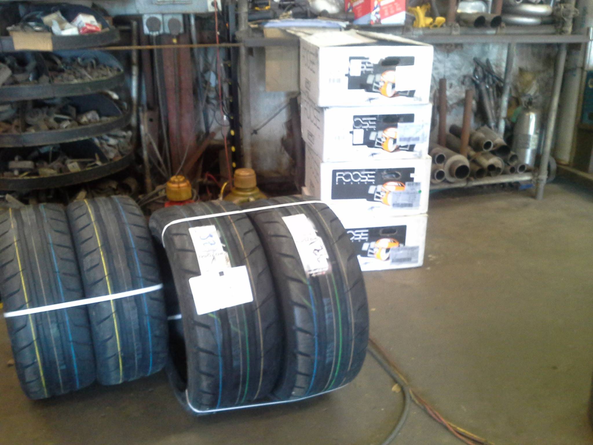 Foose Wheels and Nitto Track tires