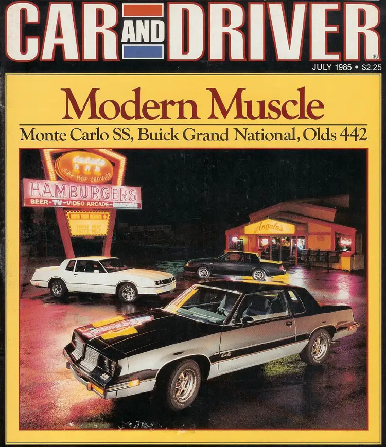 Modern Muscle (p.1) - Monte Carlo SS, Buick Grand National, Olds 442