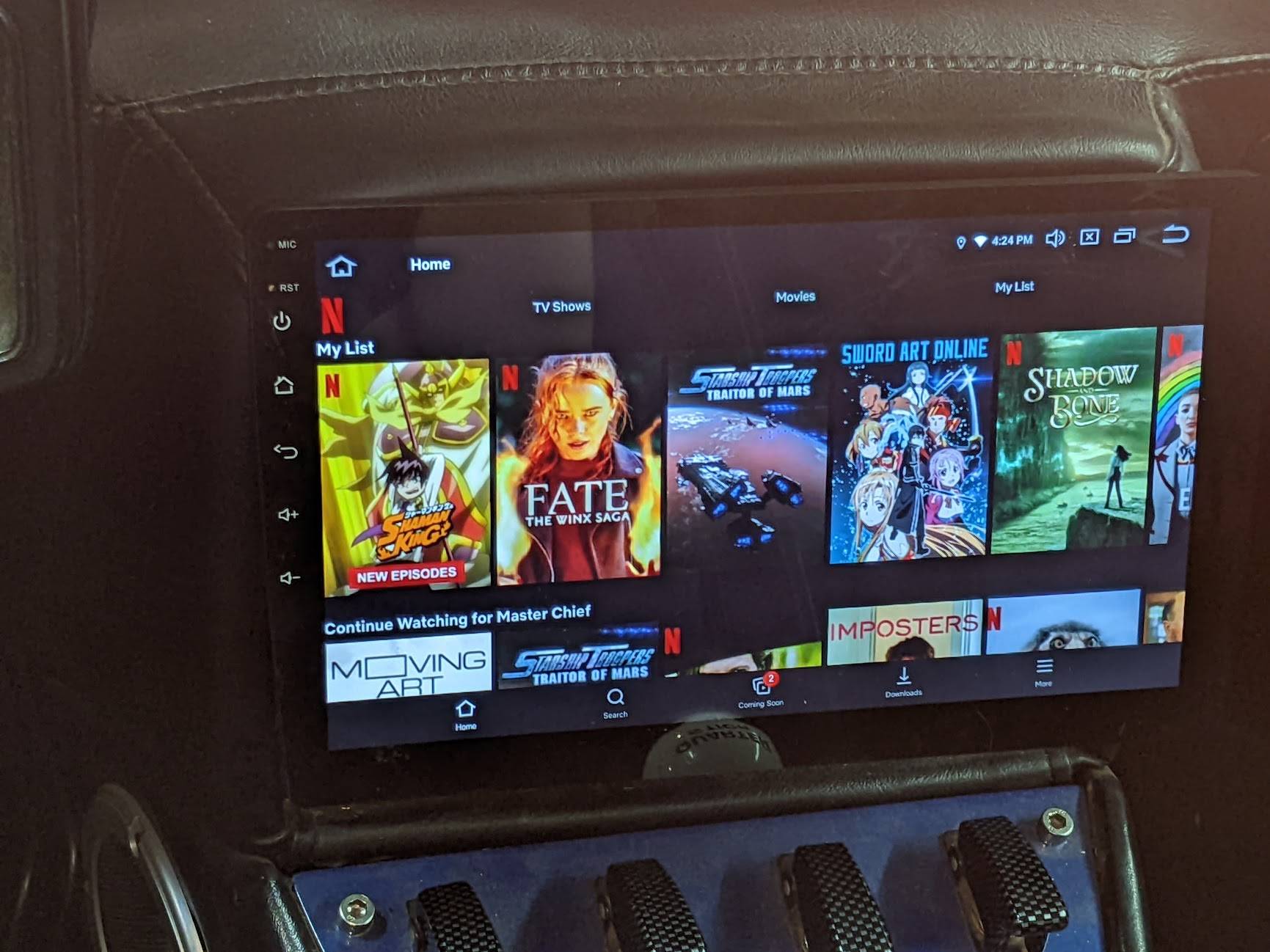 New Android head unit