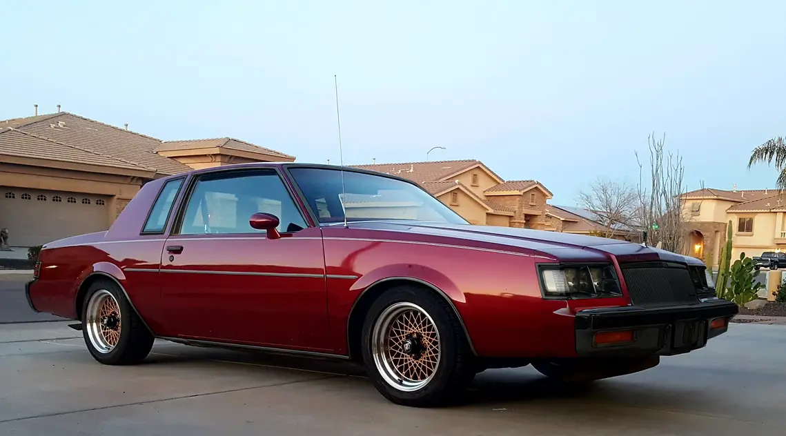 Regal Grey Trim Gold Wheels