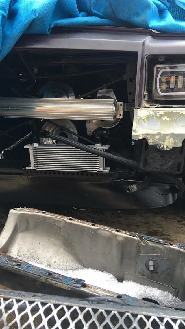 Trans Cooler and Oil cooler No drilling