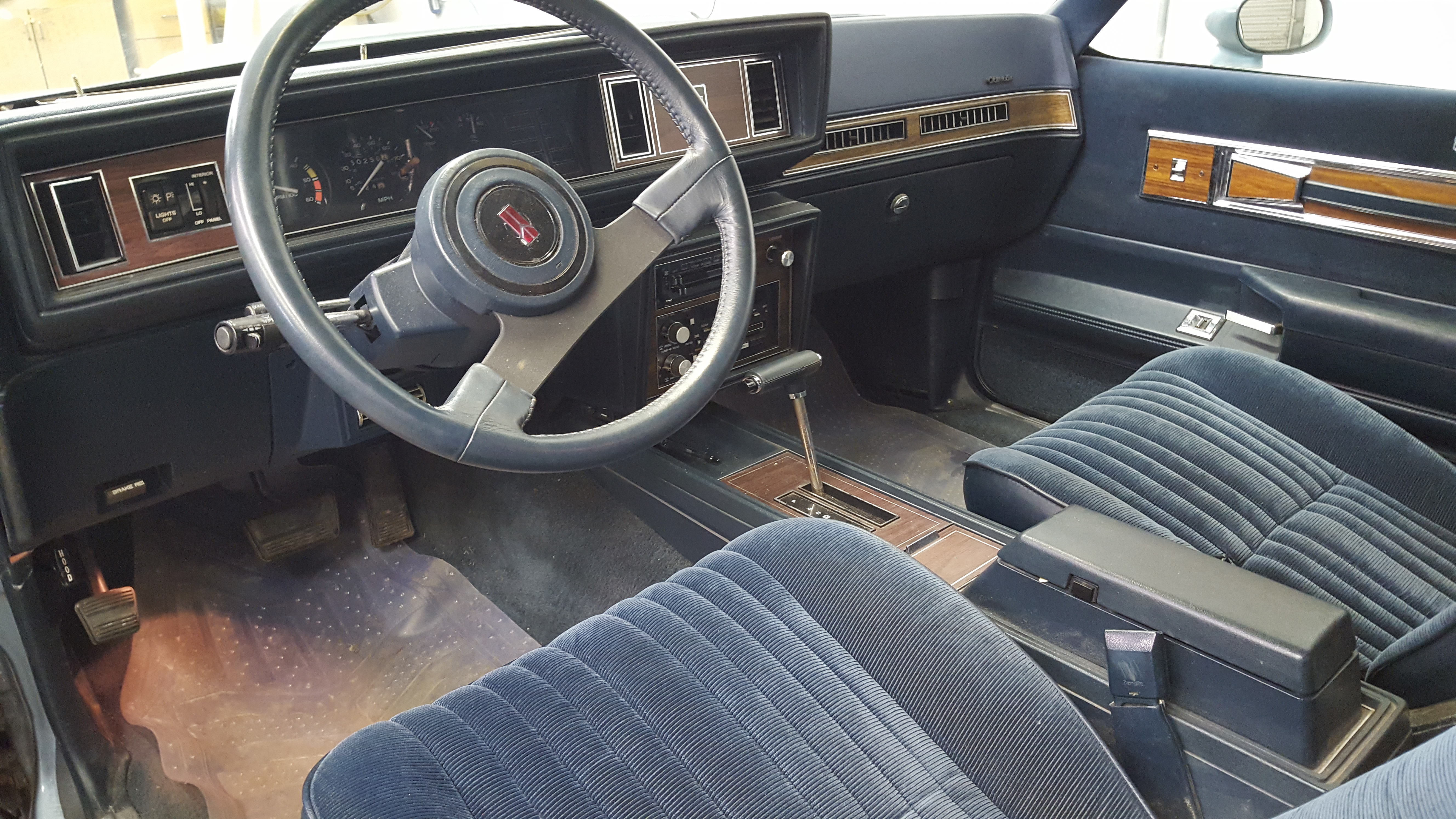 untouched interior on my 87 cutlass salon