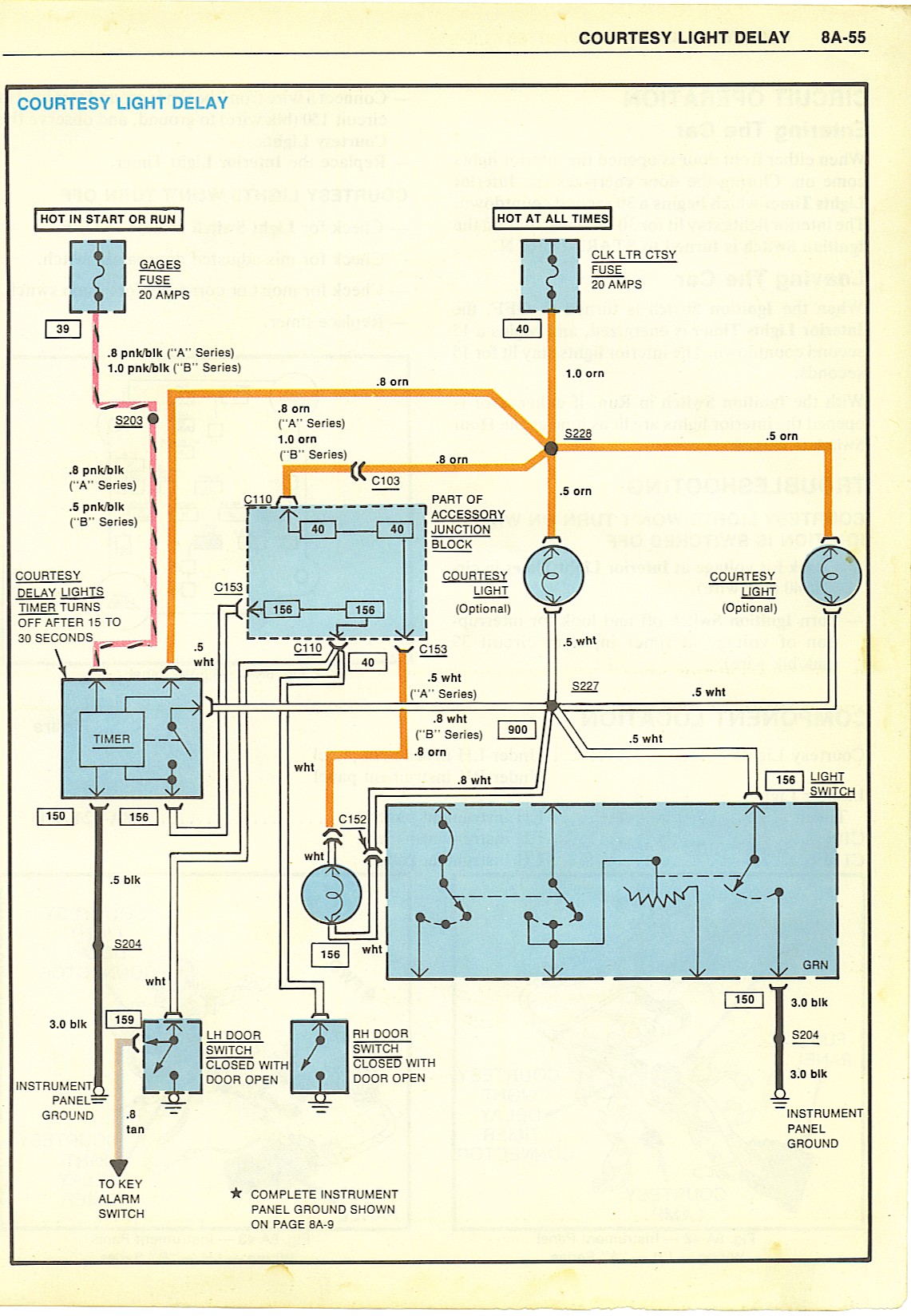 Dome light orange delay box=how do I bypass it? | GBodyForum - 1978-1988 General Motors A/G-Body