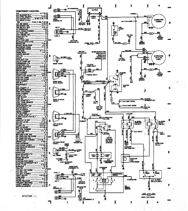 wiring diagram for gn fans | GBodyForum - 1978-1988 General Motors A/G-Body  Community  Gnx 3 Wiring Diagram    GBodyForum
