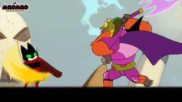 mao mao battle GIF by Cartoon Network