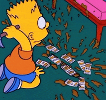 the simpsons whatever GIF