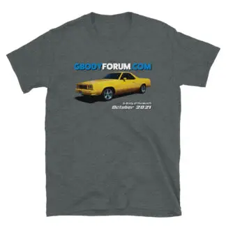 G-Body Chevy El Camino T-Shirt - October 2021 G-Body of the Month