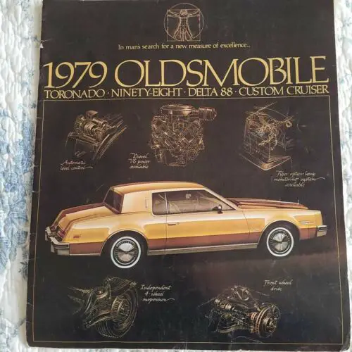 1978 Oldsmobile Cutlass Omega Starfire Brochure Catalog Coupe Sedan Wagon