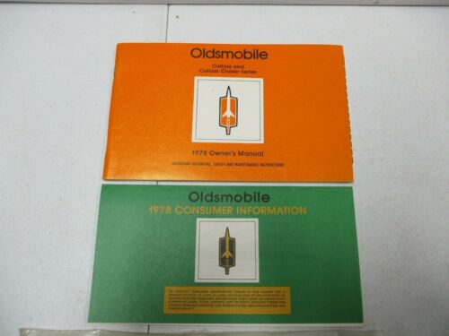 1978 Oldsmobile Cutlass Owner’s Manual