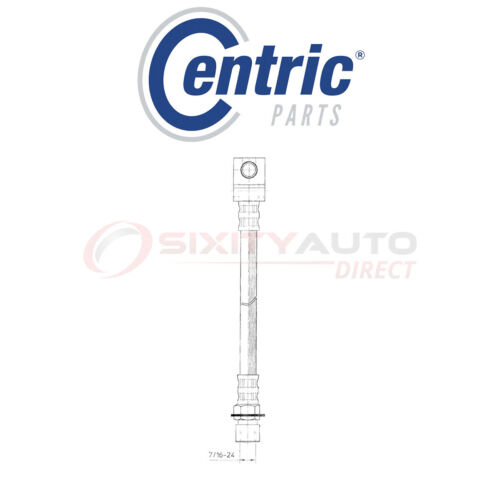 Centric Brake Hydraulic Hose for 1978-1988 Oldsmobile Cutlass Supreme 3.8L iv