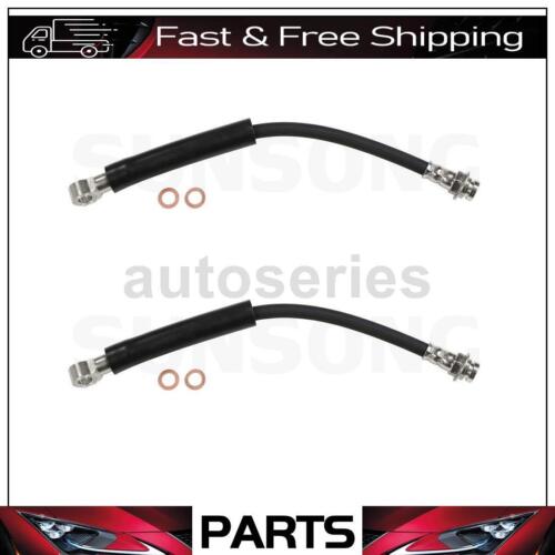 Brake Hydraulic Hose Front For 1979-1987 Chevrolet El Camino 2pcs