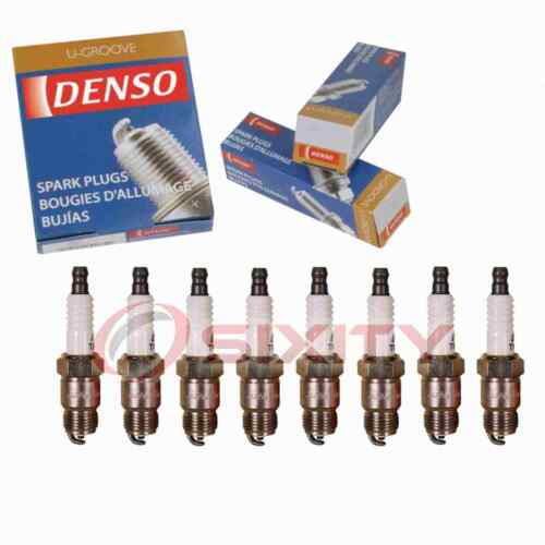 8 pc Denso Standard U-Groove Spark Plugs for 1978-1987 Oldsmobile Cutlass sx