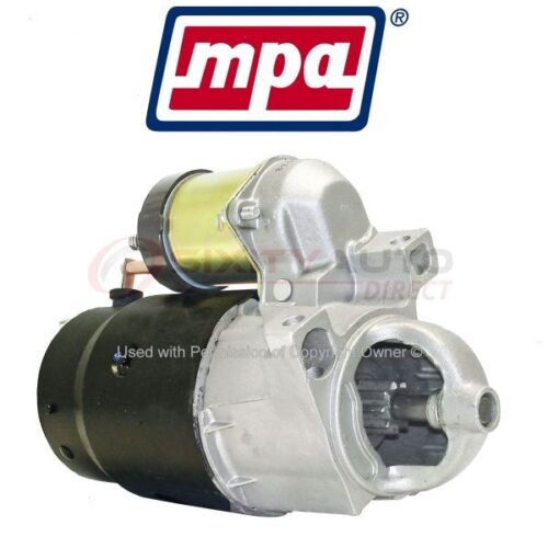 MPA Starter Motor for 1978-1987 Oldsmobile Cutlass Salon – Electrical vz