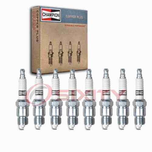 8 pc Champion Copper Plus Spark Plugs for 1978-1980 Oldsmobile Cutlass Salon vr