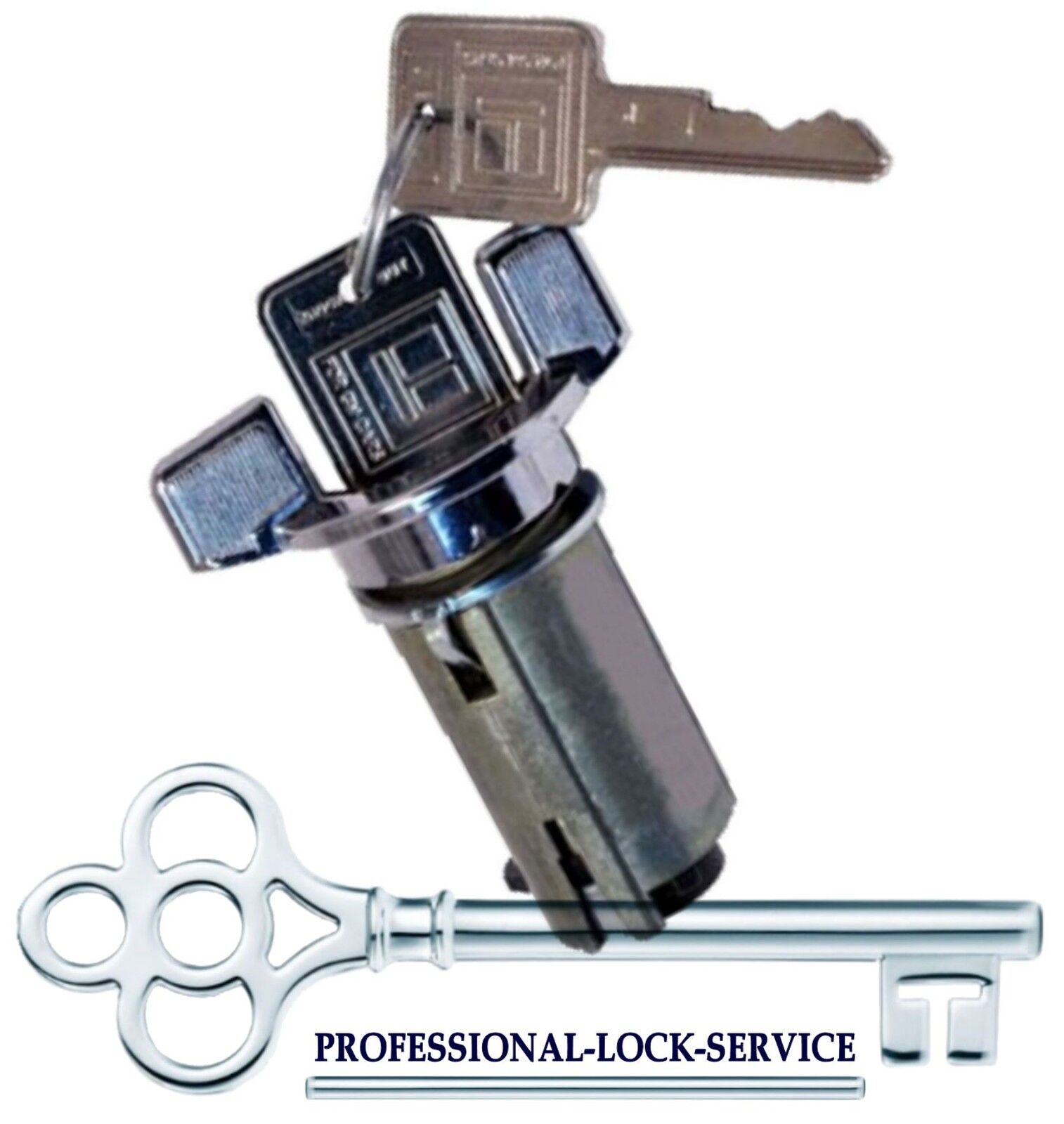 Olds Cutlass Salon Supreme 70-78 Ignition Key Switch Lock Cylinder Barrel 2 Keys