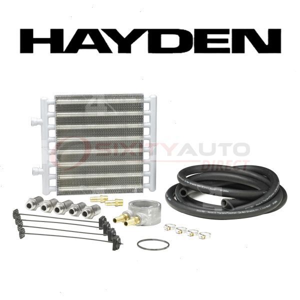 Hayden Engine Oil Cooler for 1978-1991 Oldsmobile Cutlass Calais 3.8L 4.3L vp