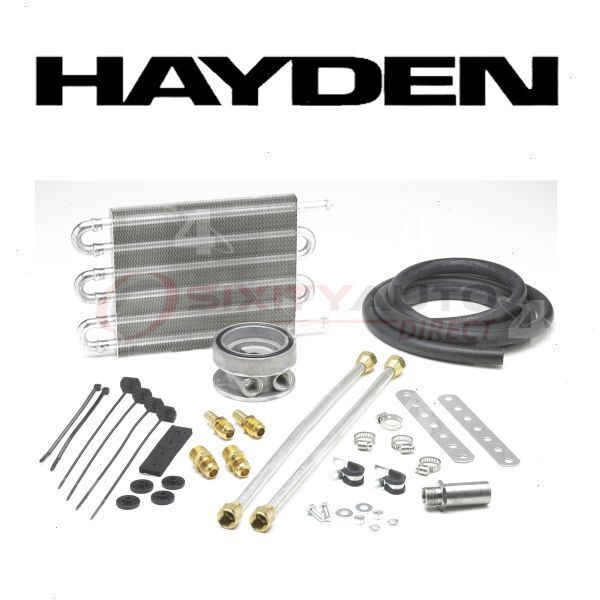 Hayden Engine Oil Cooler for 1978-1987 Oldsmobile Cutlass Salon 5.0L V8 – ti