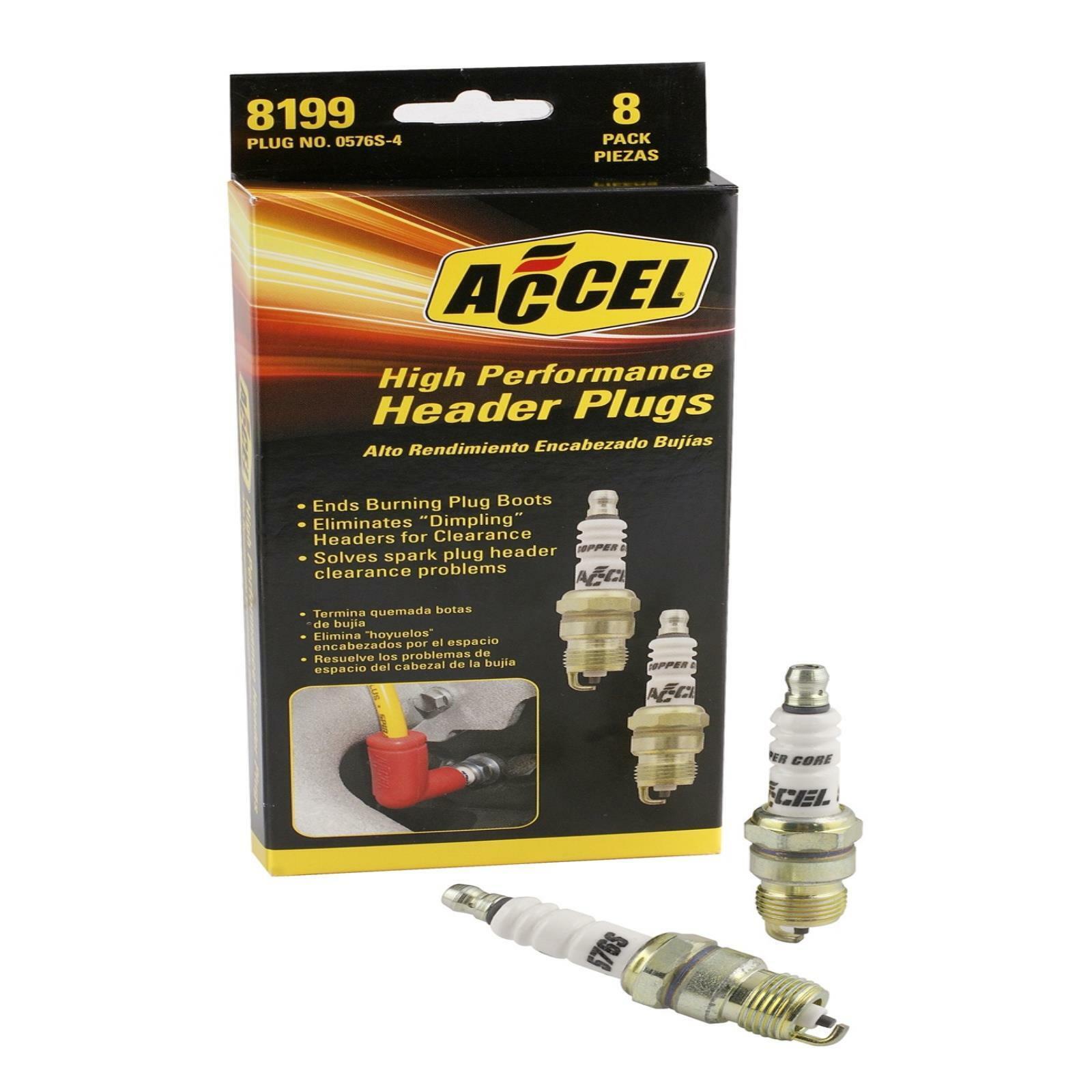 ACCEL U-Groove Spark Plug Header Plug For 1978 Oldsmobile Cutlass Salon 8D3BF6-F