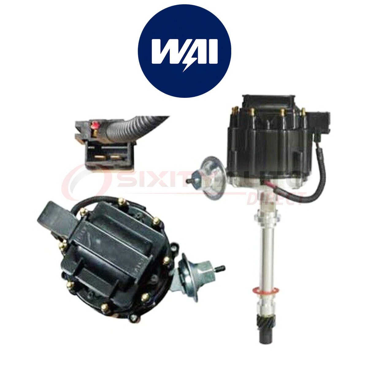 WAI World Power Distributor for 1978-1980 Oldsmobile Cutlass Salon 5.0L V8 – pu