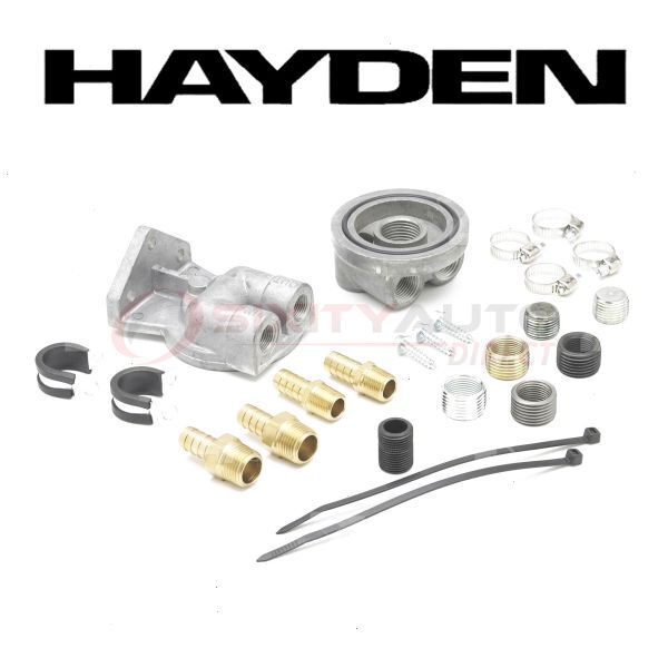 Hayden Oil Filter Remote Mounting Kit for 1961-1999 Oldsmobile Cutlass 3.8L wl