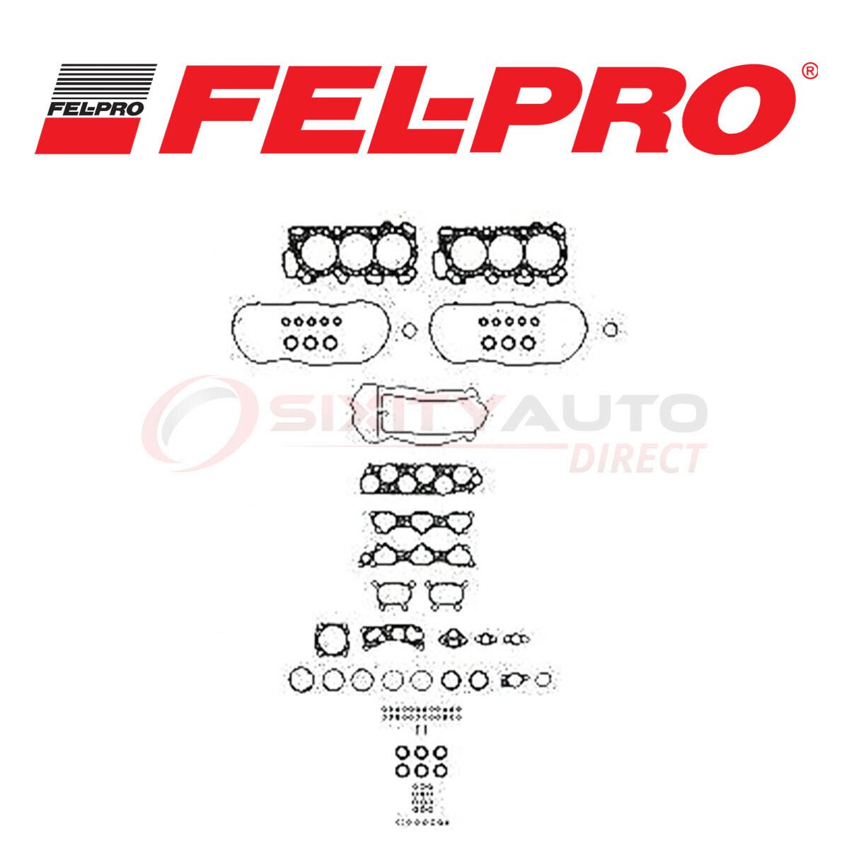 Fel Pro Intake Manifold Gasket for 1978 Oldsmobile Cutlass Supreme 3.8L V6 – vk