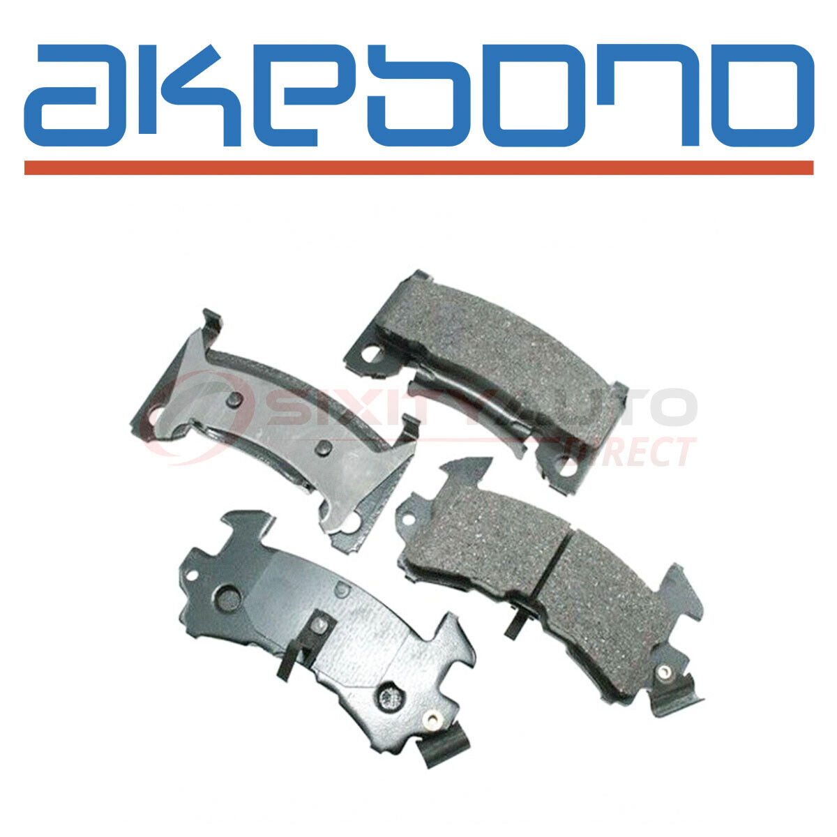 Akebono ProACT Ultra Ceramic Brake Pads for 1978-1987 Oldsmobile Cutlass vb