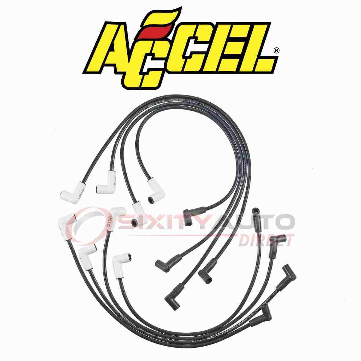 ACCEL Spark Plug Wire Set for 1978-1980 Oldsmobile Cutlass Salon 5.0L V8 – mi