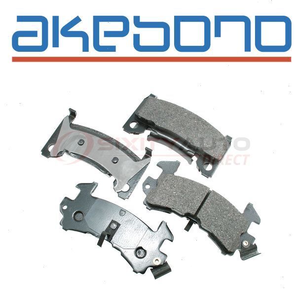 Akebono Pro-ACT Front Disc Brake Pad Set for 1978-1987 Oldsmobile Cutlass – sh