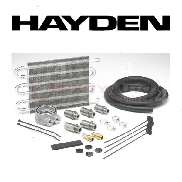 Hayden Engine Oil Cooler for 1978-1991 Oldsmobile Cutlass Calais 3.8L 4.3L ch