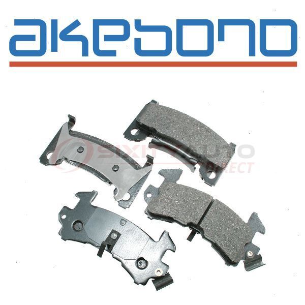 Akebono Pro-ACT Front Disc Brake Pad Set for 1978-1984 Oldsmobile Cutlass ji