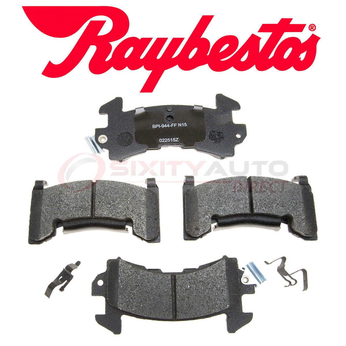 Raybestos Reliant Metallic Disc Brake Pads for 1978-1987 Oldsmobile Cutlass oi